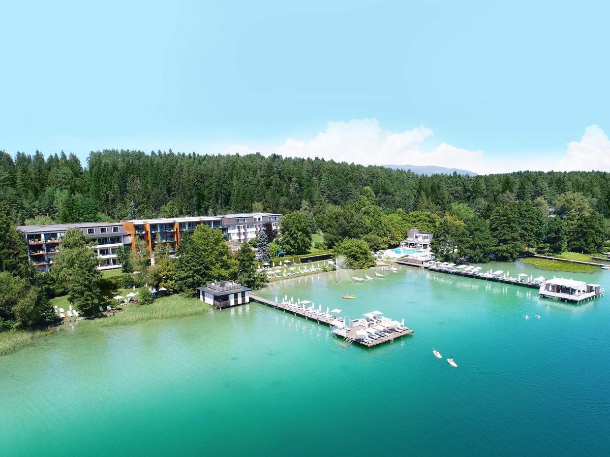 Amerika-Holzer Hotel & Resort Sankt Kanzian am Klopeiner See Exterior foto