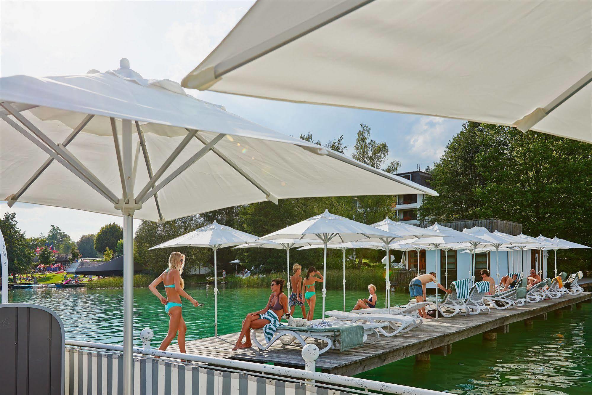 Amerika-Holzer Hotel & Resort Sankt Kanzian am Klopeiner See Exterior foto