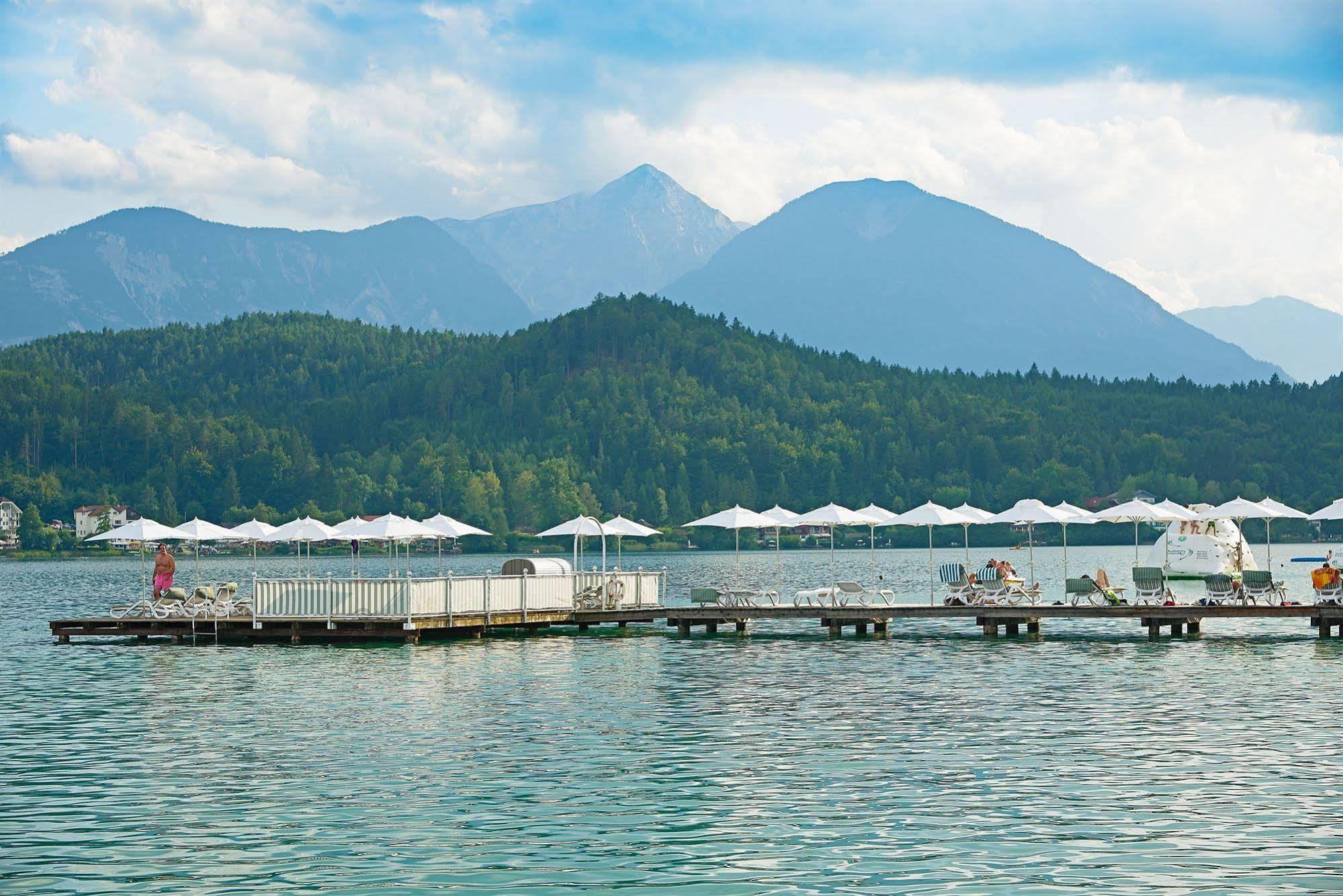 Amerika-Holzer Hotel & Resort Sankt Kanzian am Klopeiner See Exterior foto